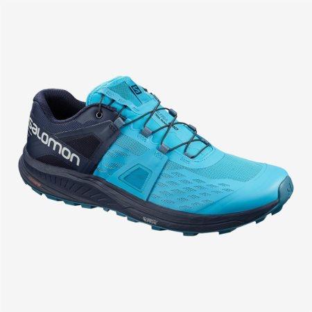 Salomon ULTRA PRO Mens Trail Running Shoes Blue | Salomon South Africa